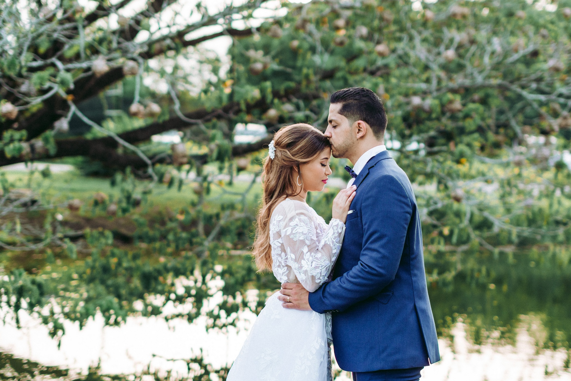 Una boda íntima entre los colores del otoño
